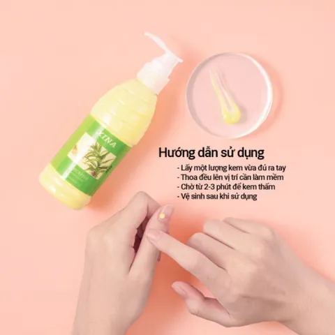 Kem mềm da vòi Sina giúp mềm da nhặt da, chà gót chân Nail & Spa chuyên dụng hàng chuẩn