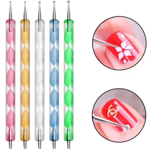 Set chấm bi 5 cây đủ size đa năng tạo hình vô số mẫu nail xinh