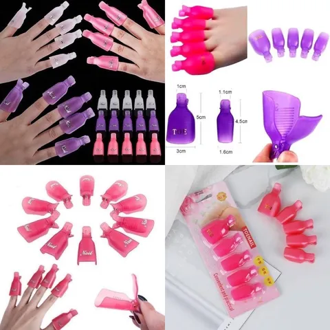 Kẹp ủ phá gel chân tay chuyên dụng nhành nail