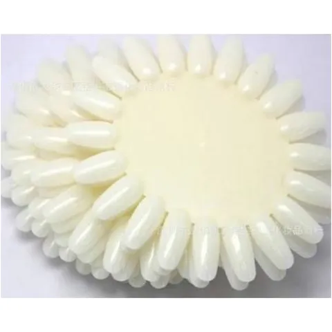 Móng que mẫu phom vuông nhọn tập sơn vẽ móng chuyên dụng set 50 que đủ 2 màu trong đục