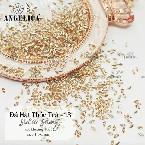 Set 100v Đá Mix Ngọc ANGEL Mẫu Mới - Phụ Kiện Đính Móng Siêu Sáng Đẹp Chính Hãng [ TÚ ANH NAIL ]