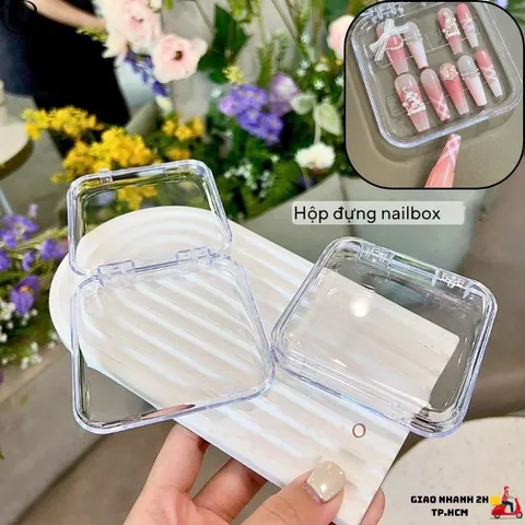 Hộp meka đựng móng giả nailbox siêu sang đẹp mẫu mới cực HOT