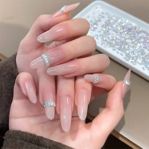 [ HOT ] Đá Khối Chữ Nhật Mini Set 100V Hiệu Ứng Lấp Lánh Siêu Sáng Tạo 1001 Mẫu Nail Đẹp [ TÚ ANH NAIL ]