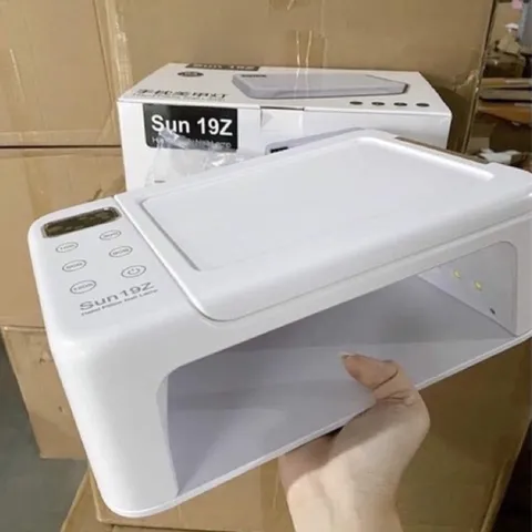 Máy hơ Sun 19z bản cao cấp khoang siêu to rộng công suất cao hơ cực nhanh chính hãng 350w 63 đèn led bảo hành
