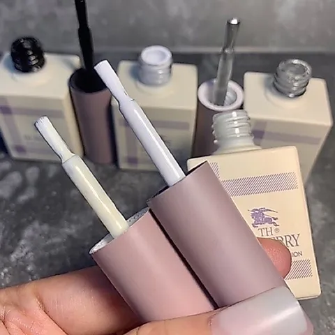 Sơn gel B.B.R màu Đen Trắng Sữa Gạo chuẩn loại 1 siêu đặc đẹp chai 15ml