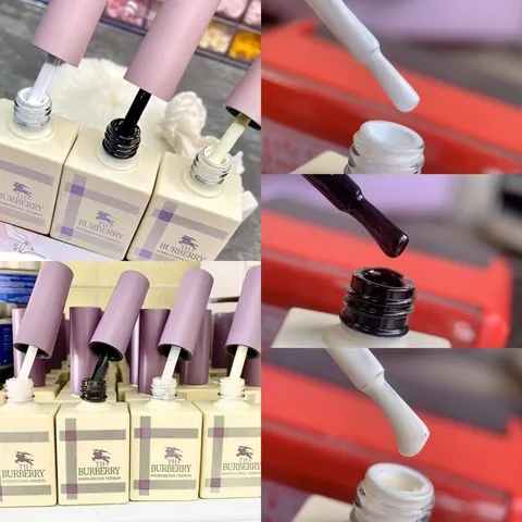 Sơn gel B.B.R màu Đen Trắng Sữa Gạo chuẩn loại 1 siêu đặc đẹp chai 15ml