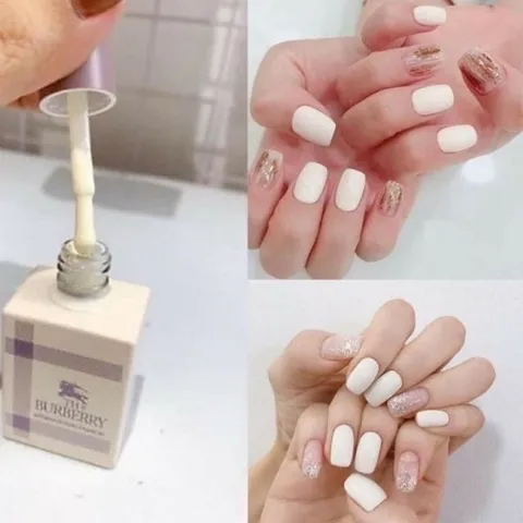 Sơn gel B.B.R màu Đen Trắng Sữa Gạo chuẩn loại 1 siêu đặc đẹp chai 15ml