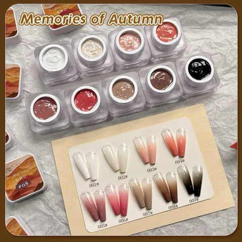 [ HOT ] Gel Dặm Ombre Mã Mới Tông Màu Cơ Bản Che Khuyết Điểm Cho Móng Tạo Mẫu Nail Ombre Sơn Vẽ Đa Năng [ TÚ ANH NAIL ]
