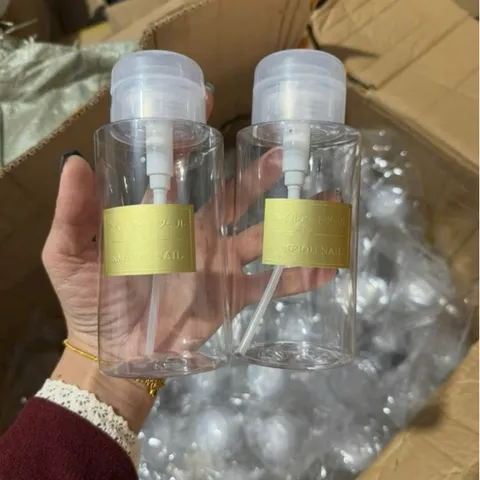 Bình nhún - Bình đựng nước làm móng nắp ấn cao cấp 200 - 300ml mẫu chuyên dùng Ngành Nail