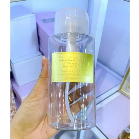 Bình nhún - Bình đựng nước làm móng nắp ấn cao cấp 200 - 300ml mẫu chuyên dùng Ngành Nail