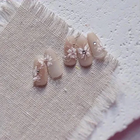 Sticker Nail hình dán lụa 9D mẫu mới siêu đẹp HOT