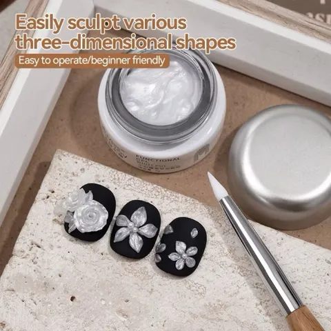 Cọ Nặn Gel Cán Gỗ Hai Đầu - Cọ Nặn Gel Nổi Tiện Ích Ngành Nail Chính Hãng  [ TÚ ANH NAIL ]