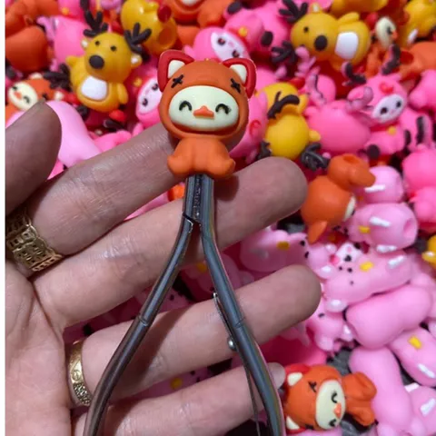 Bịt mũi kìm , bịt kìm nhíp nail mi chống sứt mẻ hoạt hình ngộ nghĩnh siêu xinh tiện ích của ngành nail mi