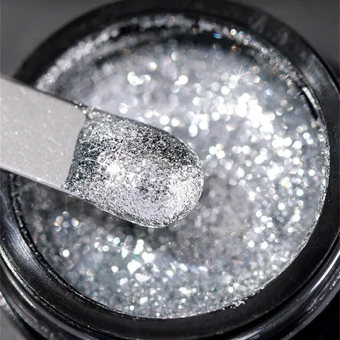 Gel nhũ siêu sáng kẻ viền móng , sơn ombre làm nền đá cao cấp siêu sáng đẹp đủ màu cơ bản nhất