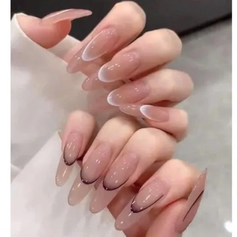 Sticker hình dán tạo fench ombre nail đủ màu siêu Hot