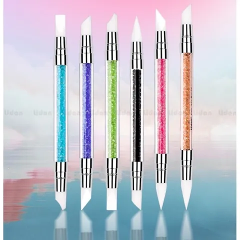 Cọ silicon nặn gel khô, miết sticker, miết phoin đa năng chuyên dụng ngành nail