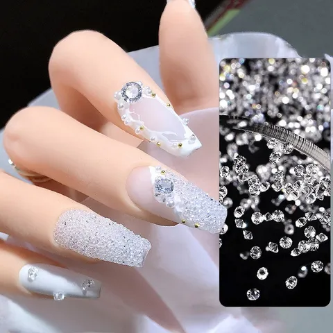 Hũ đá rắc móng design nail siêu sáng đẹp đủ màu HOT