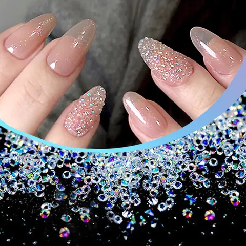 Hũ đá rắc móng design nail siêu sáng đẹp đủ màu HOT
