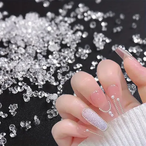 Hũ đá rắc móng design nail siêu sáng đẹp đủ màu HOT