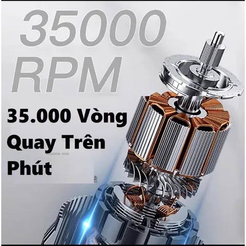 Máy Mài móng tích điện Nail Dirll M50 siêu êm khoẻ Pin trâu 12 tiếng đủ bộ tặng đầu mài chính hãng Bảo Hành