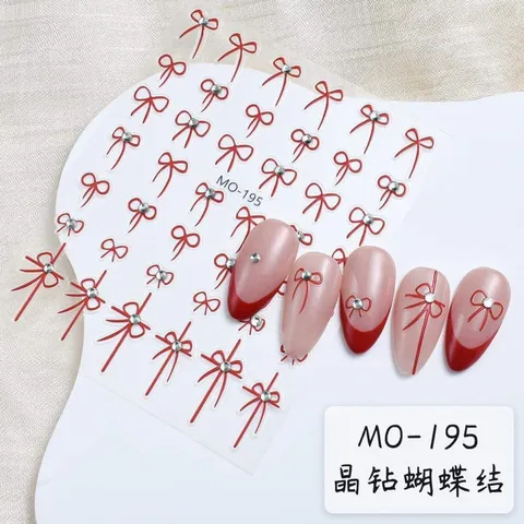 Sticker hình dán 5D dán móng siêu đẹp mẫu mới nhất cực HOT