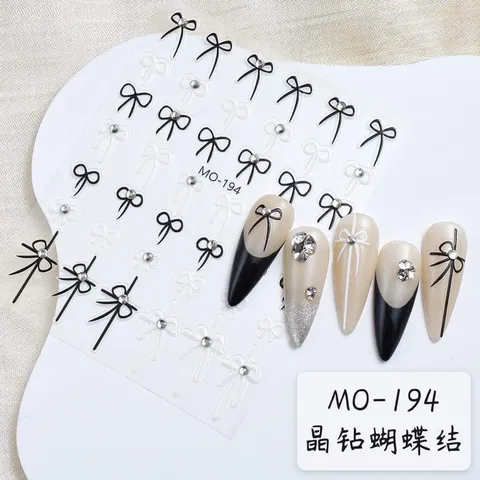 Sticker hình dán 5D dán móng siêu đẹp mẫu mới nhất cực HOT