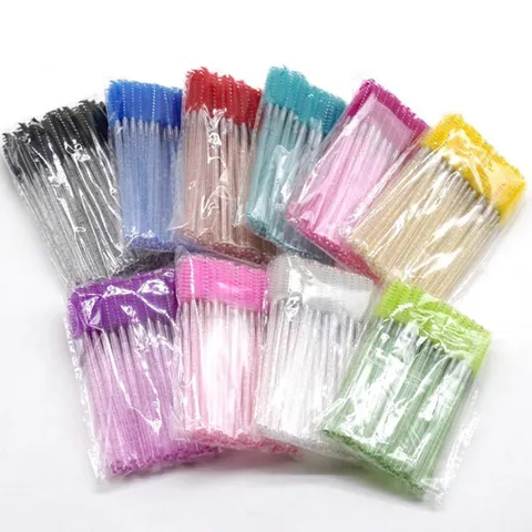 Chổi chải mi đa năng cao cấp chuyên dụng ngành mi set 50 chiếc