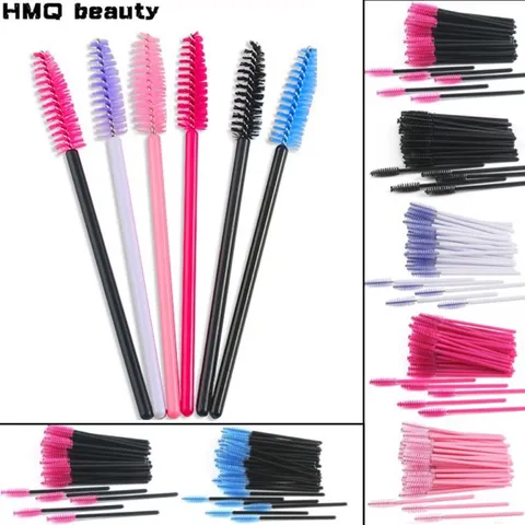 Chổi chải mi đa năng cao cấp chuyên dụng ngành mi set 50 chiếc