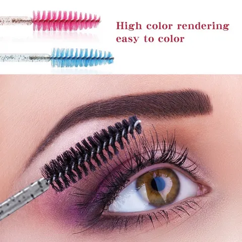 Chổi chải mi đa năng cao cấp chuyên dụng ngành mi set 50 chiếc