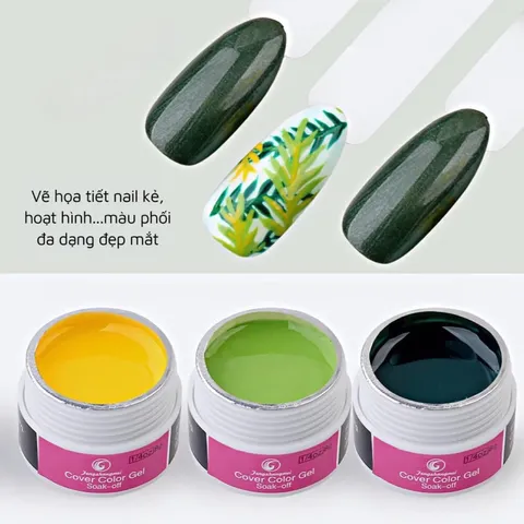 [Chính Hãng] Set gel vẽ Fengshangmei 12 màu siêu đặc đủ màu cơ bản nhất vẽ móng chuẩn xịn TU NAIL