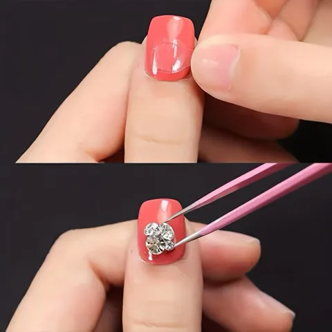 ( Giá sỉ ) Set 50 tấm dán Nailbox 24 miếng - Keo 2 mặt silicon dán Nailbox siêu chắc hàng chuẩn Loại 1