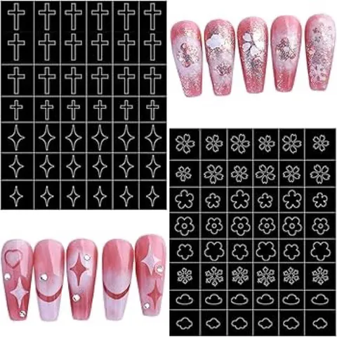 Sticker hình dán tạo fen dặm ombre nail nhiều mẫu siêu Hot