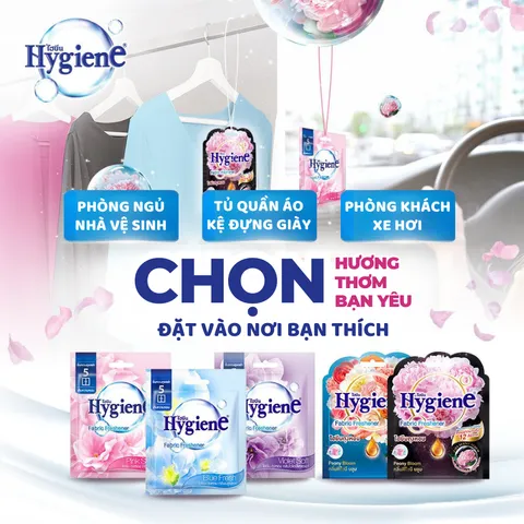 Túi Thơm Quần Áo Hygiene Thái Lan, Treo Xe Ô Tô Khử Mùi Nhà Vệ Sinh, Làm Thơm Phòng Ngủ Và Tỏa Hương Thơm Mát 0398_142_241