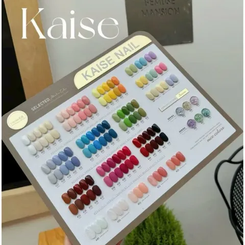 Set Sơn Gel 68 Màu KAISE Cao Cấp Đủ Tông Thạch - Nhũ - Pastel Siêu Hot Tặng Kèm Bảng Màu Xịn [ TÚ ANH NAIL ]