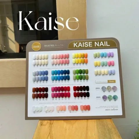 Set Sơn Gel 68 Màu KAISE Cao Cấp Đủ Tông Thạch - Nhũ - Pastel Siêu Hot Tặng Kèm Bảng Màu Xịn [ TÚ ANH NAIL ]
