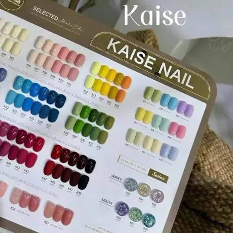 Set Sơn Gel 68 Màu KAISE Cao Cấp Đủ Tông Thạch - Nhũ - Pastel Siêu Hot Tặng Kèm Bảng Màu Xịn [ TÚ ANH NAIL ]