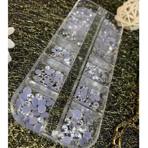 Đá khay 1440v chân lưới mix đủ size siêu sáng bền đính móng siêu đẹp TU NAIL