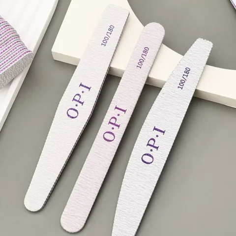 ( Giá sỉ ) Bịch 25 dũa dày OPI 2 mặt 100/180 đủ phom chuyên dụng làm móng chuẩn Loại 1 siêu cứng bền Ngành Nail