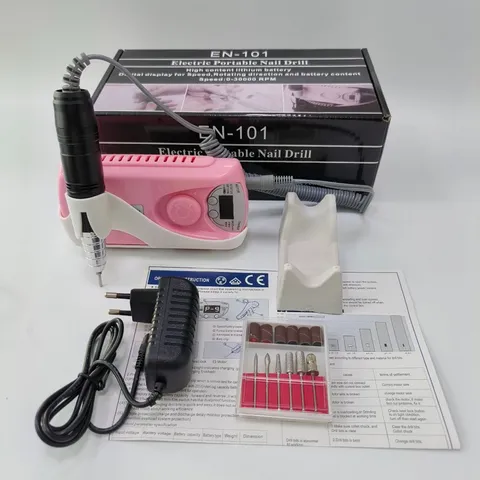 Máy mài móng tích điện N101 pin khoẻ 8-9 tiếng siêu êm siêu khoẻ đủ bộ kèm đầu mài( Hàng Chuẩn Bảo Hành )