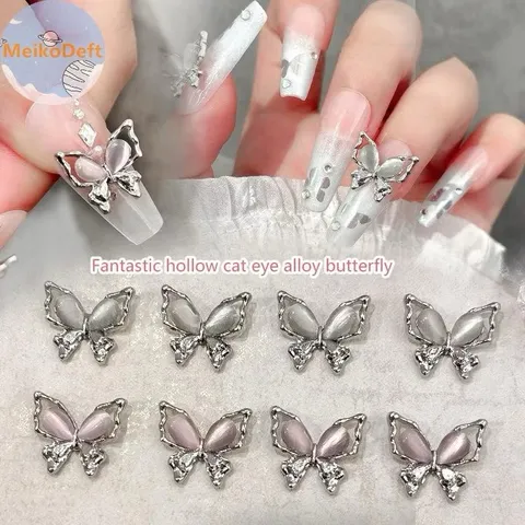 Set 30 charm kim loại cao cấp đính trang trí Nail siêu sáng đẹp cực HO.T