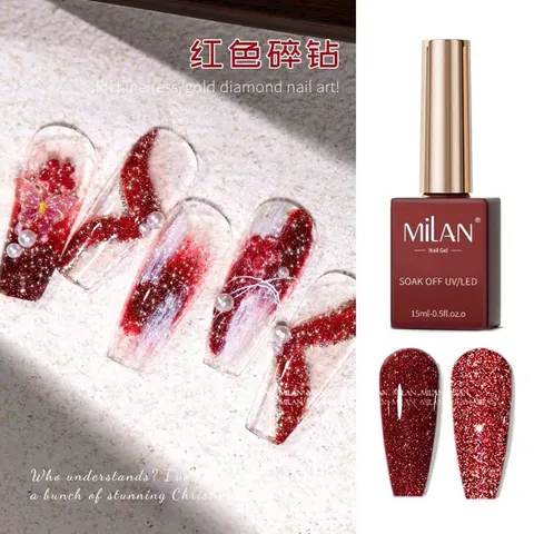 Set nhũ Flash 4 chai phiên bản mới nâng cấp siêu sáng tặng bảng màu cực HOT