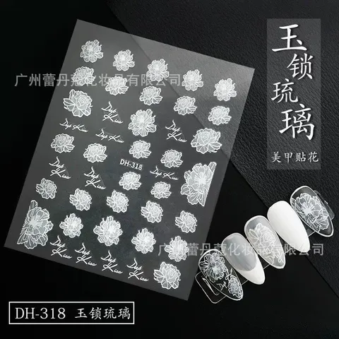 Sticker hình dán móng 3D mẫu mới siêu đẹp nhiều kiểu HOT