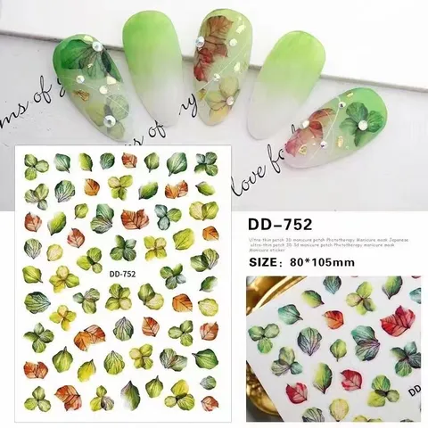 Sticker hình dán móng 3D mẫu mới siêu đẹp nhiều kiểu HOT