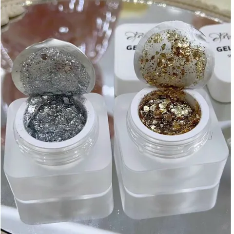 Gel nhũ vảy to gel nhũ đài hạt to siêu sáng đẹp design nail cực HOT