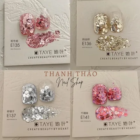 Gel nhũ vảy to gel nhũ đài hạt to siêu sáng đẹp design nail cực HOT