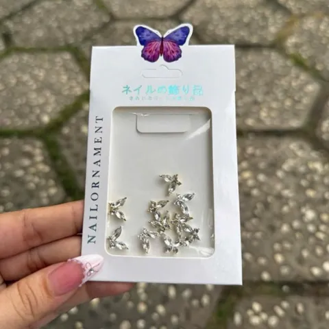 Set 30 charm kim loại cao cấp đính tạo kiểu móng siêu HO.T