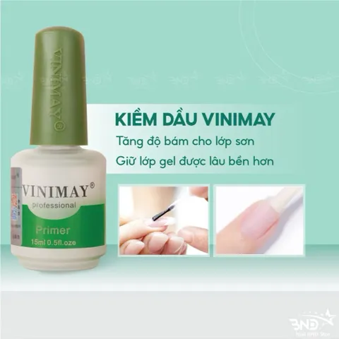 Kiềm dầu khử dầu Primer Vinimay tăng độ bám bền cho bộ nail Chính Hãng