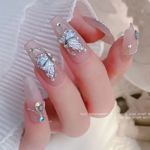 Khay bi hũ bi sắt size mini trang trí tạo vô vàn mẫu nail đẹp HOT