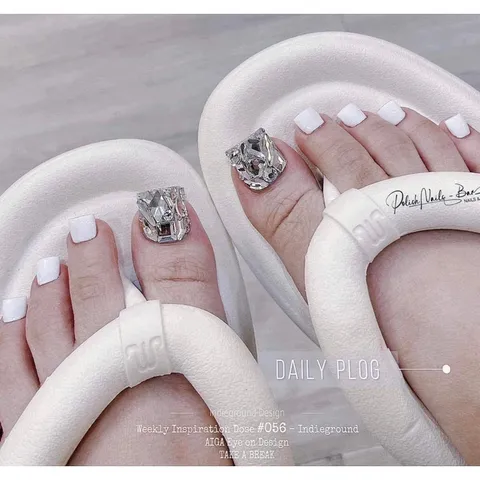 Đá khối chân bằng khay to 1440v siêu sáng bền đủ màu đính trang trí nail siêu đẹp