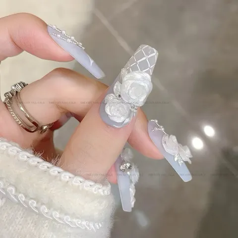 Gel nặn ánh trai cao cấp không dính tay - Gel nặn tạo hình charm nail , hình nổi đa năng mẫu mới siêu HOT